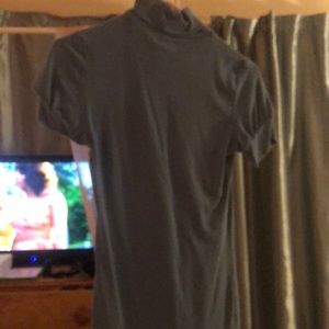 stretchy turtle neck sweater